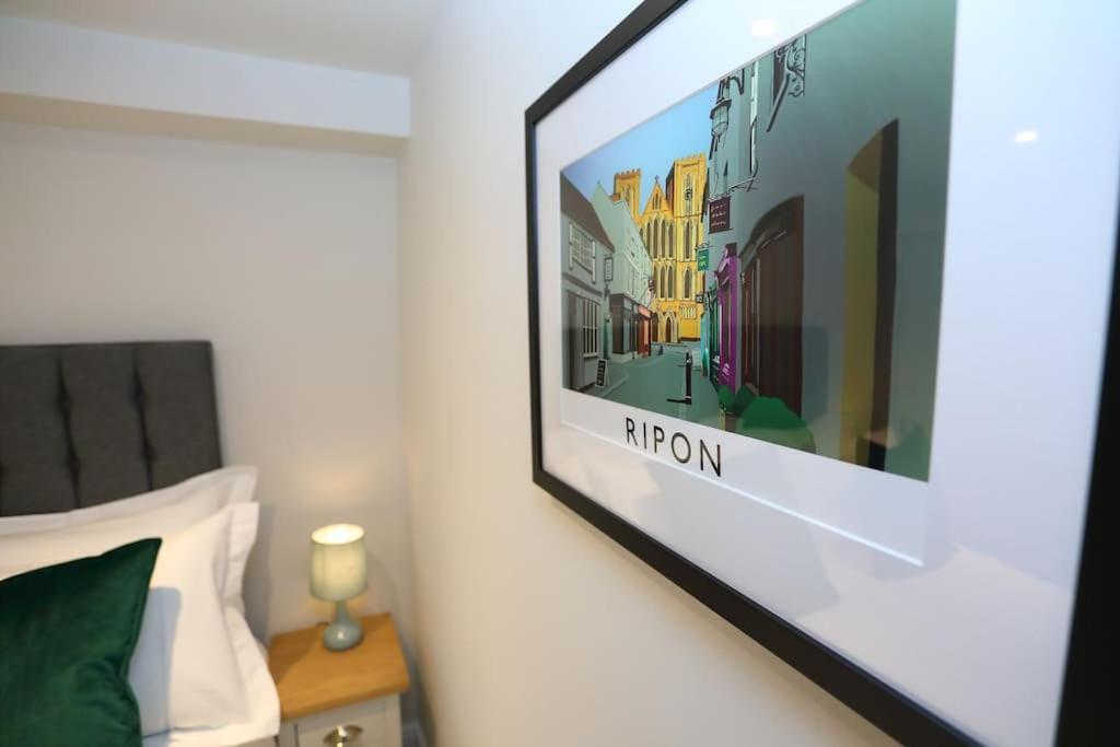Central Ripon Apartment - View Of The Cathedral! Exteriör bild